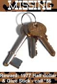 missing key